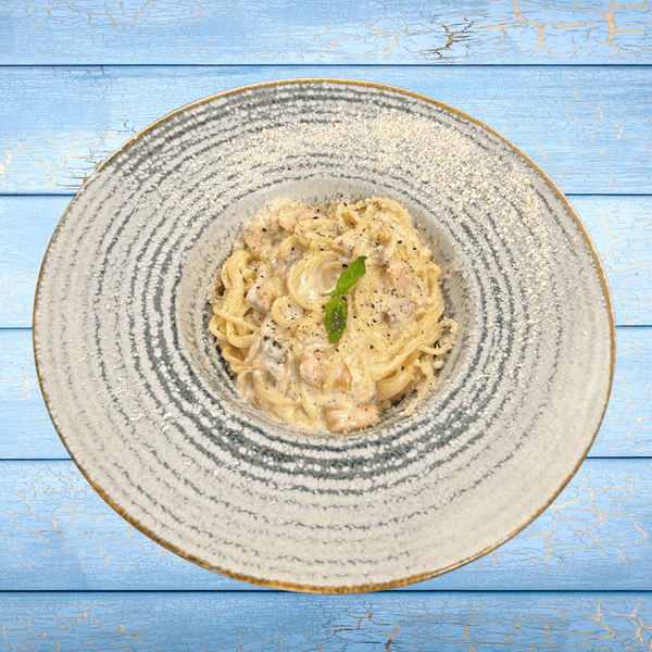 Tagliatelle cu Somon